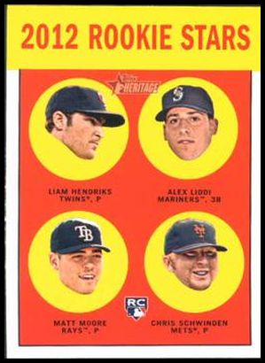 191 Liam Hendriks Alex Liddi Matt Moore Chris Schwinden RC